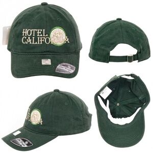 NEW HOTEL CALIFORNIA Baseball Hat Cap Low Profile Green Memorabilia One Size